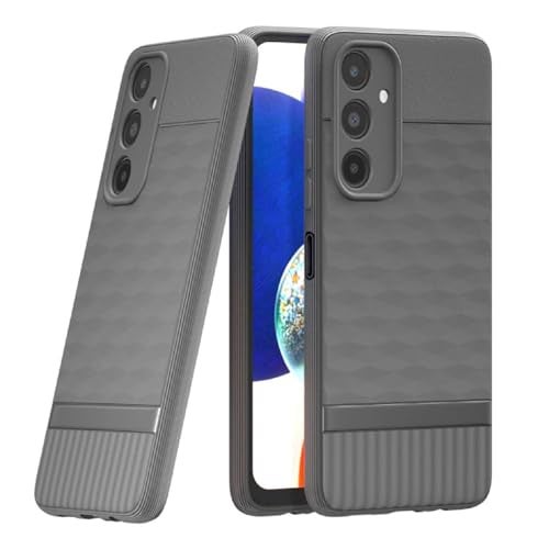 Casotec Shockproof Case for Samsung Galaxy A14 4G / A14 5G | Full Camera Protection | TPU Flexible Back Cover for Samsung Galaxy A14 4G / A14 5G (Graphite Grey) - Image 1