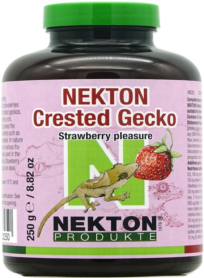 Nekton Crested Gecko Strawberry Pleasure Complete Diet 250g / 8.82oz - Image 1