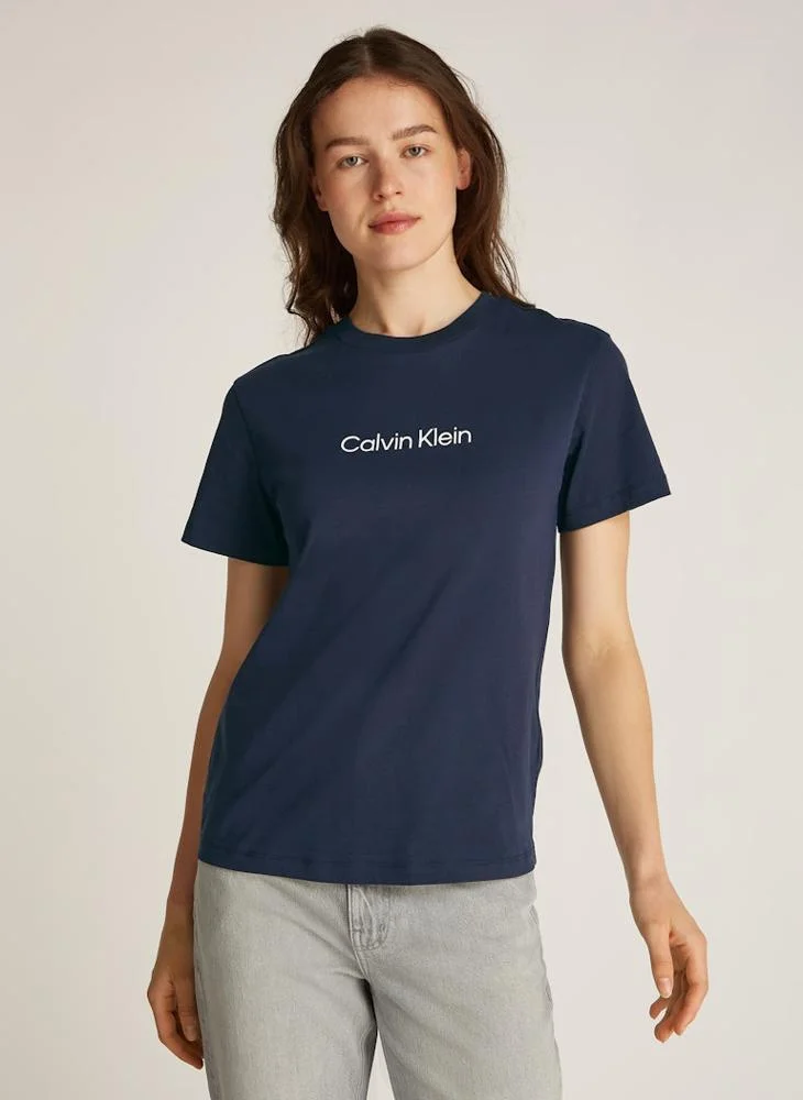 CALVIN KLEIN Logo Crew Neck T-Shirt