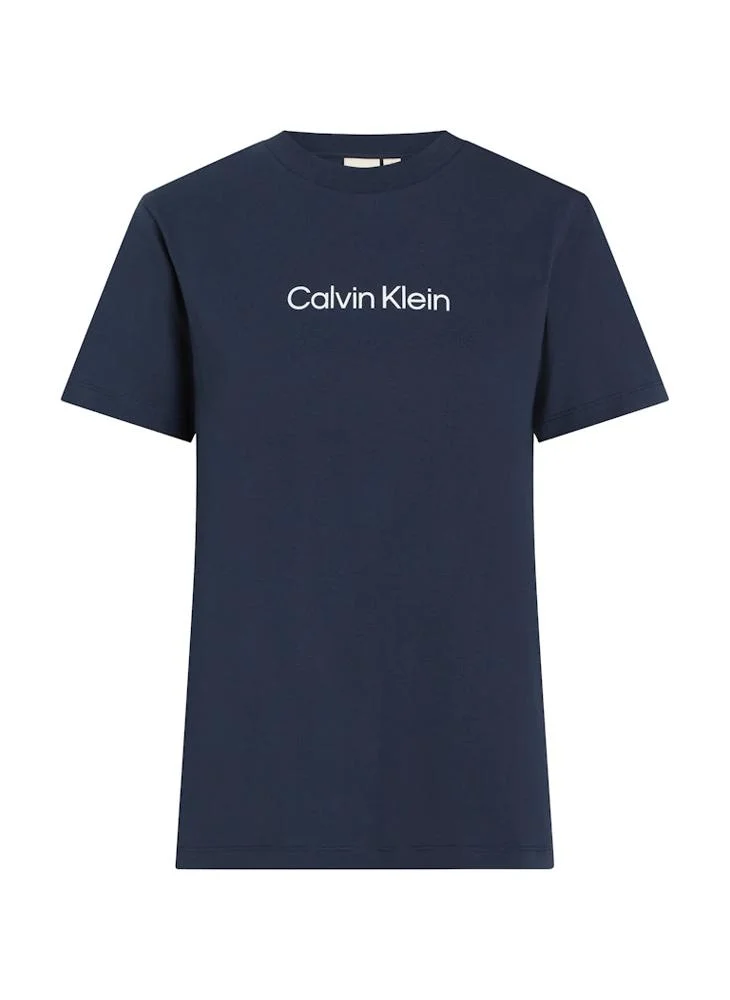 CALVIN KLEIN Logo Crew Neck T-Shirt
