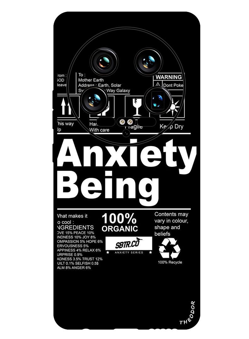 Theodor Protective Case Anti Scratch Shock Proof Bumper Cover For Xiaomi 14 Ultra Anxiety Being - Image 1