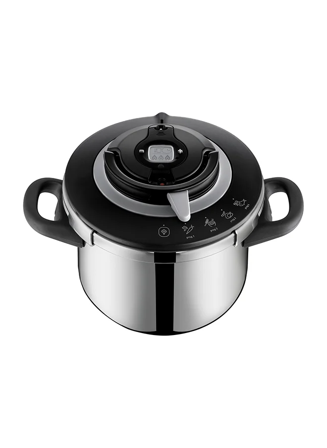 Tefal TEFAL Clipso+ CHEF 6L | Pressure Cooker | 4 Cooking Programs | Fast Cooking | One-Handed Lid | Made in France | 2 Years Warranty | P4550731