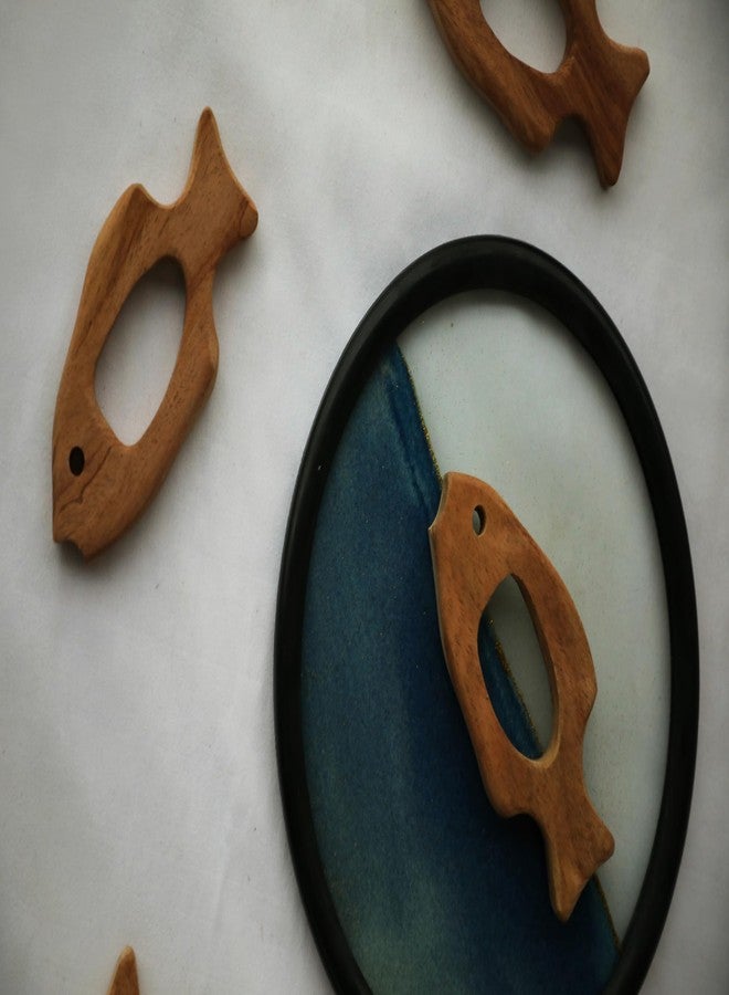 SOULILLY Neem Wood Fish Shaped Teether for Kids | Smooth Splinter Free Finish | Easy to Grip Design | Lightweight Unpolished and Non Toxic | for 3 Months Plus - Image 4