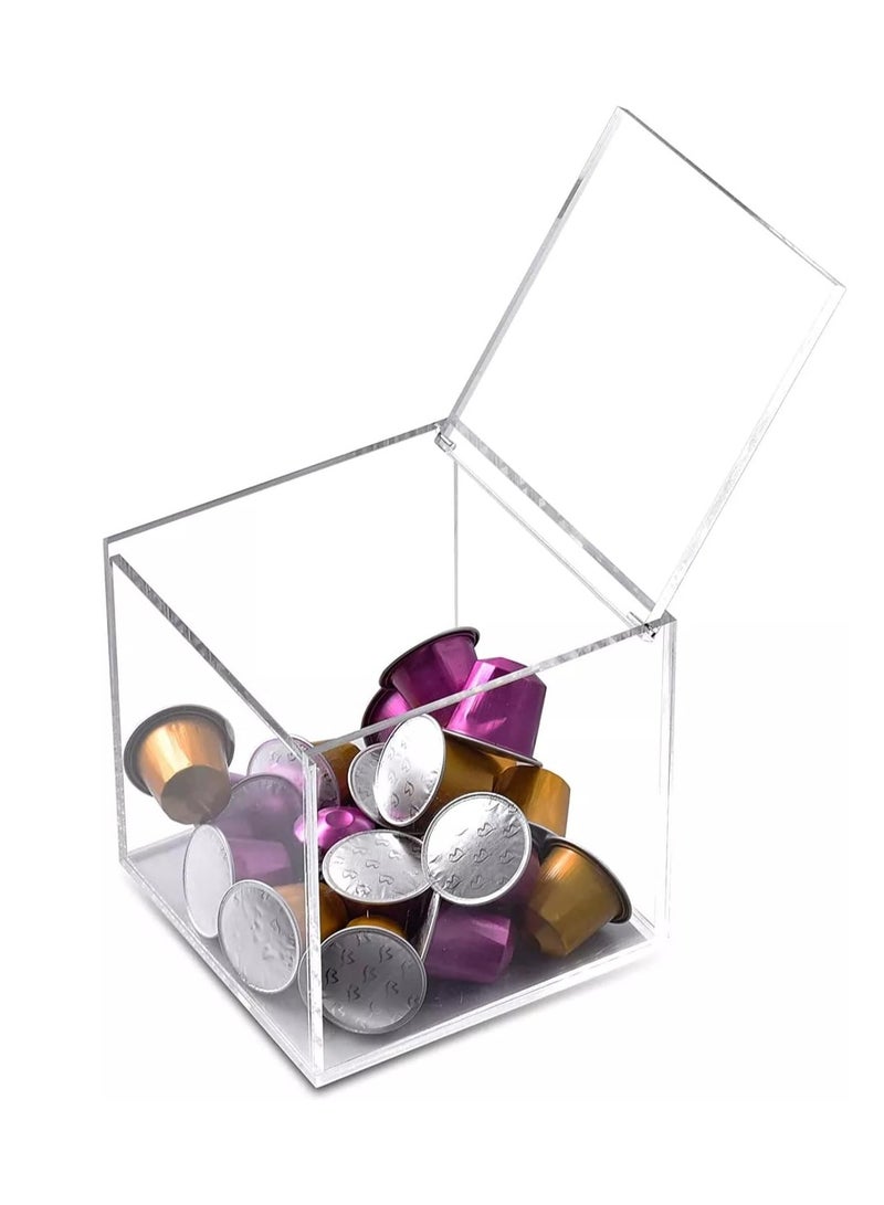 TPGP Coffee Capsule Container from Transparent Acrylic, Also Can Be Used for Tea Bags - Image 1