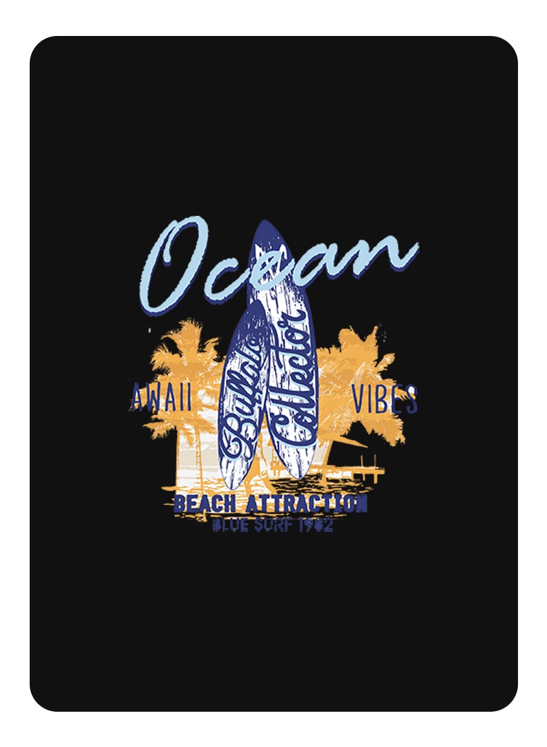 Theodor Protective Flip Case For Samsung Galaxy Tab S7 - S8 With Trifold Stand Auto Wake Sleep Shockproof Cover Ocean copy - Image 1