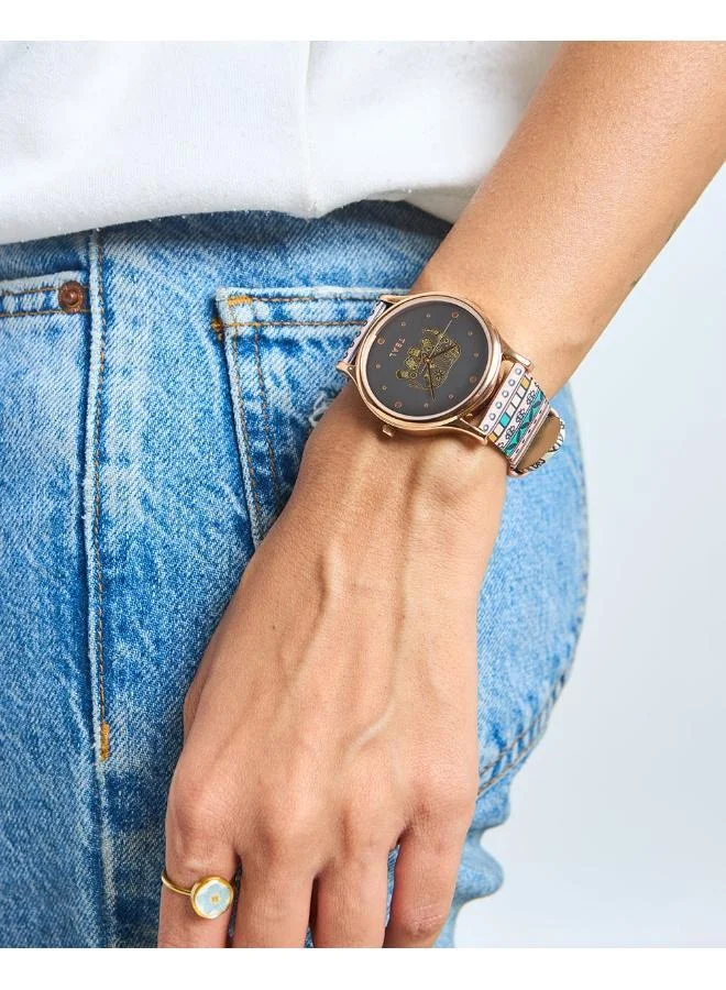Chumbak TEAL by Chumbak Carnival Elephant Watch-Black
