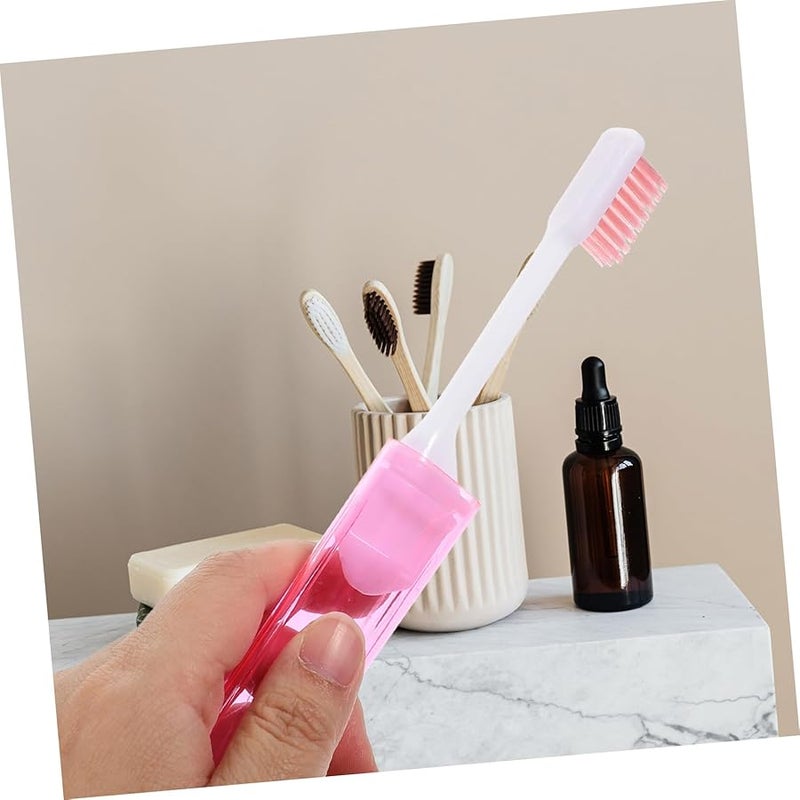 FRCOLOR 12 Pack Professional Portable Folding Toothbrush For Travel Sanitary Ergonomic - Image 4