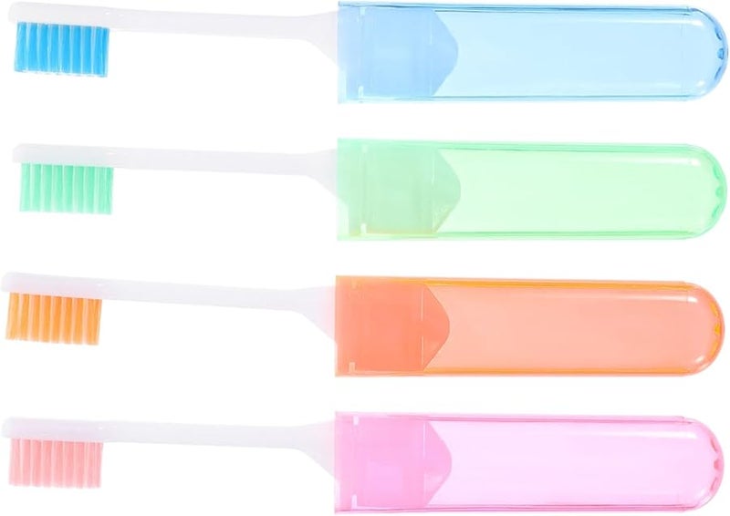 FRCOLOR 12 Pack Professional Portable Folding Toothbrush For Travel Sanitary Ergonomic - Image 5