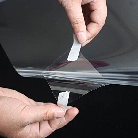ERATO™ Self Adhesive Vinyl Wrap Sheet Film Car Sticker Waterproof Car Styling Wrap,Air Release Bubble Free Film (1 Ft x 48 in, Protective Film) - Image 4