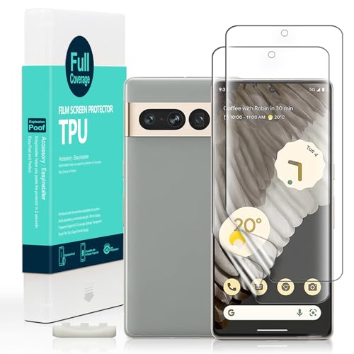 Ibywind For Google Pixel 7 Pro 5G 2 Pcs Screen ProtectorFlexible TPU FilmBubble FreeEasy to install - Image 1