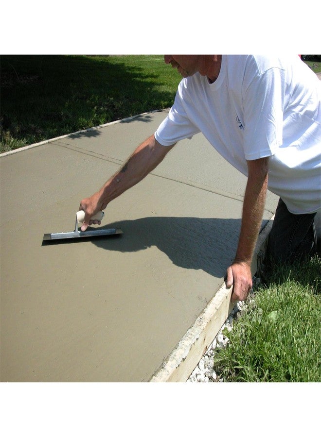 MARSHALLTOWN Stainless Steel Finishing Trowel, 4 1/2 x 11 Inch Concrete, Masonry and Drywall Finishing Tool, Made in the USA, MXS1SS - Image 3