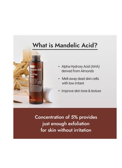 By Wishtrend BY WISHTREND Mandelic acid 5% Skin prep water, Gentle Skin Renewal, Korean Exfoliator, Aha Bha toner, for sensitive skin, Helping clogged pores, Glow up (4.1 Fl Oz (Pack of 1))  - Image 2