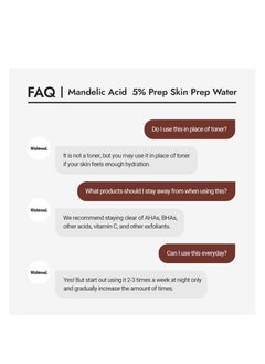 By Wishtrend BY WISHTREND Mandelic acid 5% Skin prep water, Gentle Skin Renewal, Korean Exfoliator, Aha Bha toner, for sensitive skin, Helping clogged pores, Glow up (4.1 Fl Oz (Pack of 1))  - Image 4