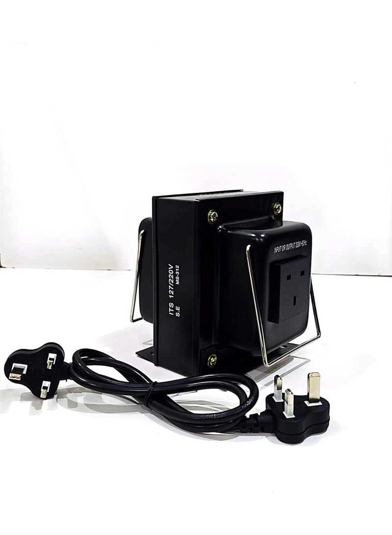 اس اي محول تلقائي 220فولت/110فولت والعكس 110فولت/220فولت - 1000واط تحقق من كيفية استخدامه بأمان على العلبة - صنع في تايوان - Image 2