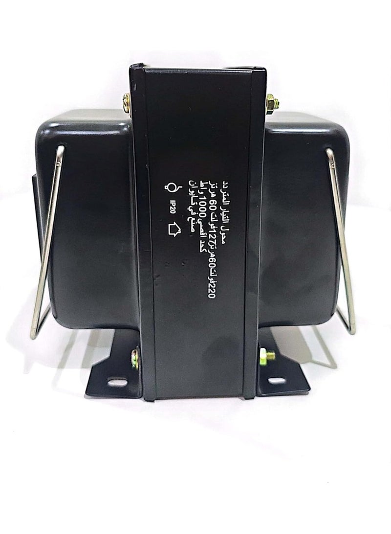 اس اي محول تلقائي 220فولت/110فولت والعكس 110فولت/220فولت - 1000واط تحقق من كيفية استخدامه بأمان على العلبة - صنع في تايوان - Image 5