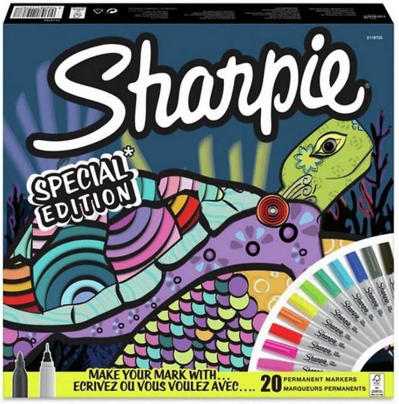 Sharpie Special Edition Permanent Markers, 20 Pack - Image 1