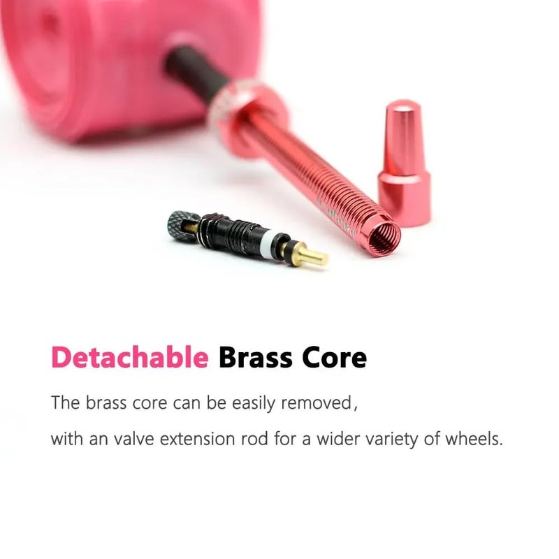 Bibike 2/4 Pack Ridenow TPU Tubes 700x18-32c Inner Tubes, 45/65/85mm Metal Presta Valve with Removable Core - Image 4