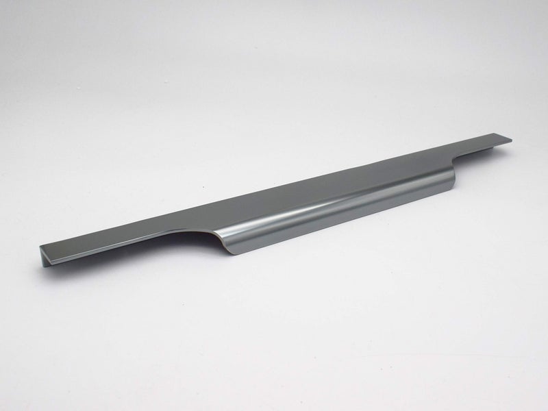 RAB Handle Zinc Kitchen and Office Drawer/Cabinet/Door/Wardrobe Profile Handle Pack of 1 Psc (Code:- Hand F 121, Finish:- Grey, Size:- 16") - Image 1