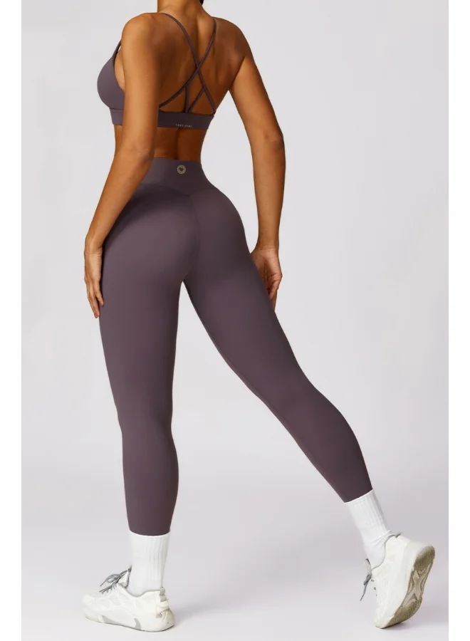 كون.يوغا Womens High Waist Contour Workout sport Leggings Yoga Pants Tummy Control Running Pants.