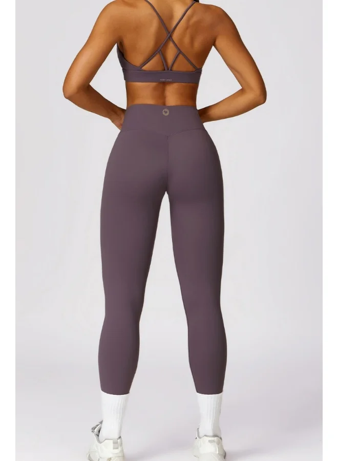 كون.يوغا Womens High Waist Contour Workout sport Leggings Yoga Pants Tummy Control Running Pants.