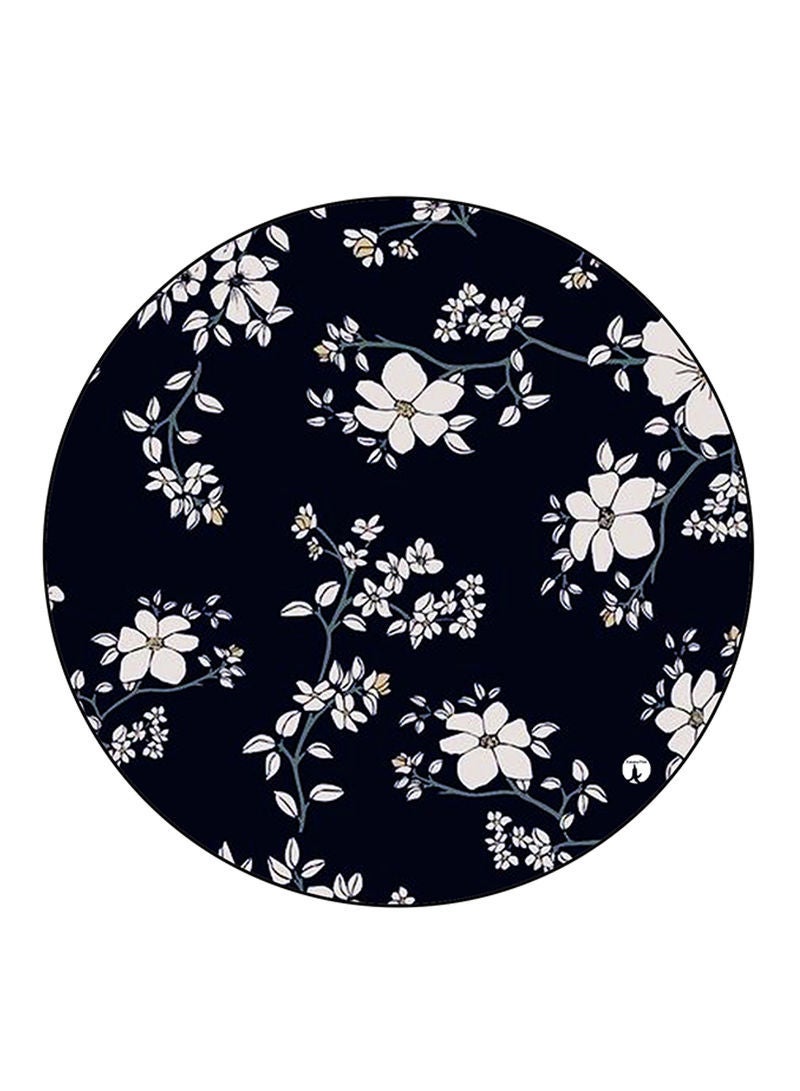 Flowers Printed Mouse Pad  Multicolour