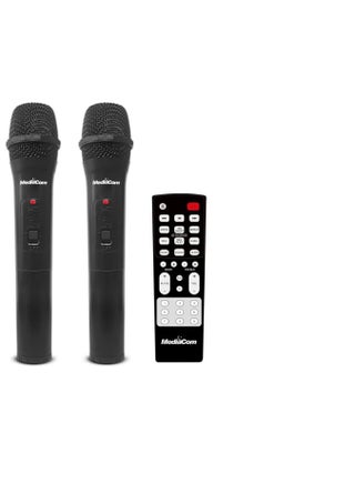 MediaCom MCI 525 Bluetooth Party Speaker with 2 Wireless Mics for Party and Karaoke - view 4