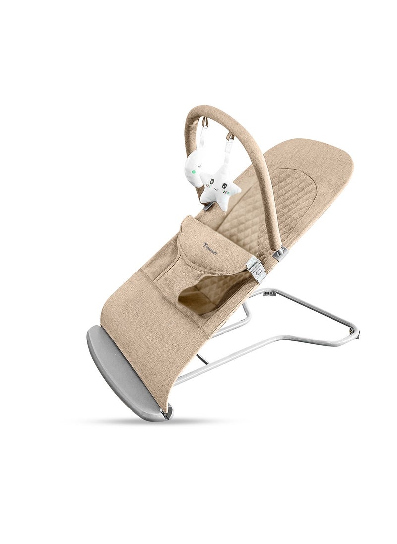 TEKNUM - 3 - Stage Baby Bouncer/Recliner Seat - Ivory - Image 1