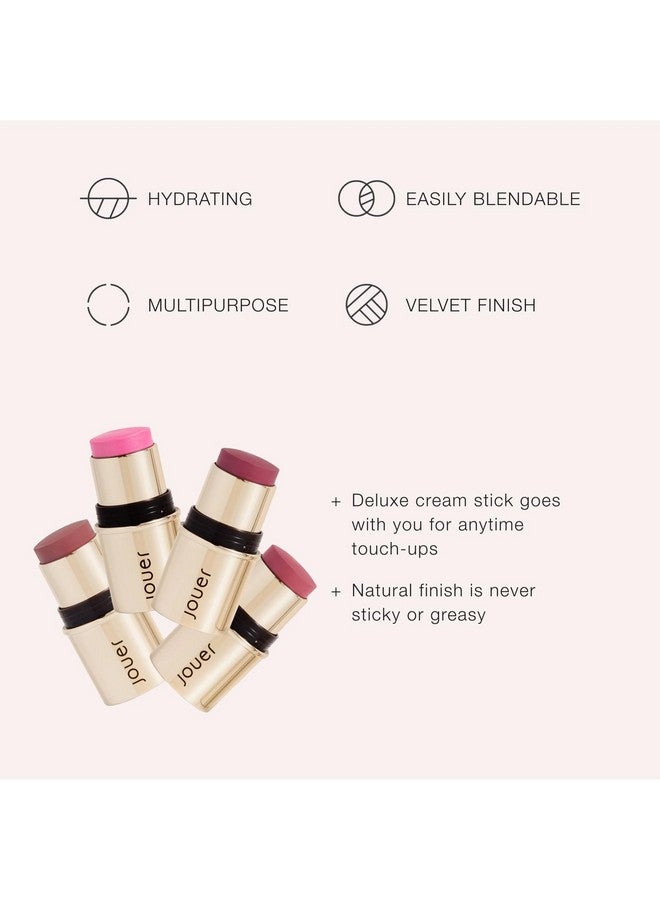 جوير أحمر شفاه وخدود Blush & Bloom، Peony - كريم مرطب لأحمر الخدود والشفاه - تركيبة من زيت ثمر الورد المرطب وزيت السكوالين - Image 2