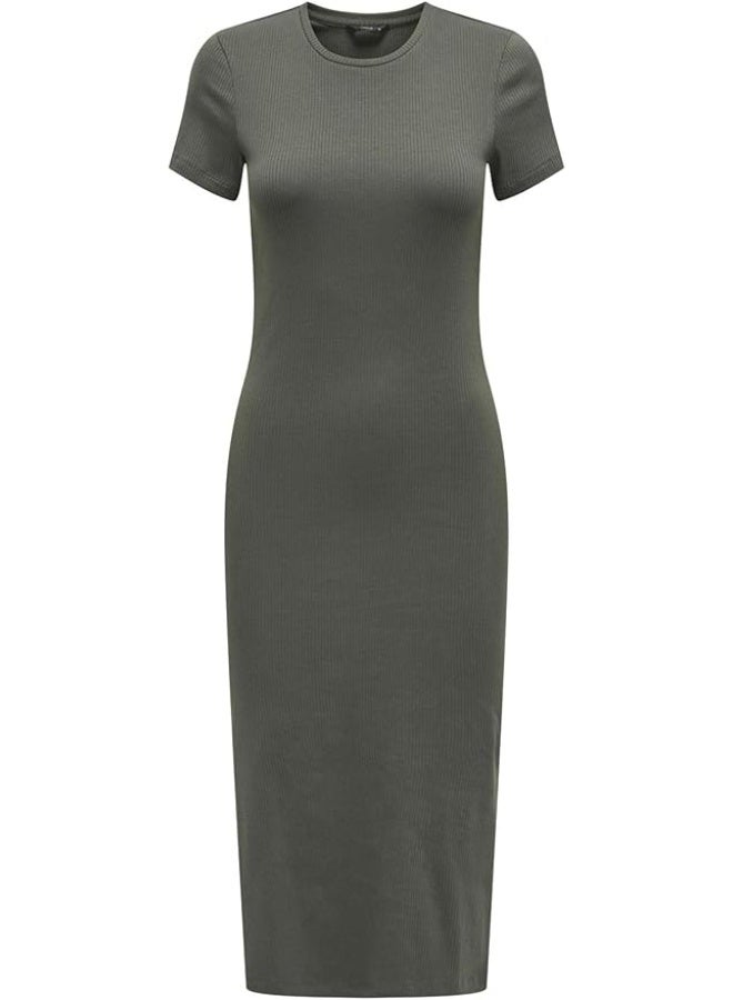 ONLY ONLBELFAST S/S MIDI DRESS JRS NOOS - Image 1
