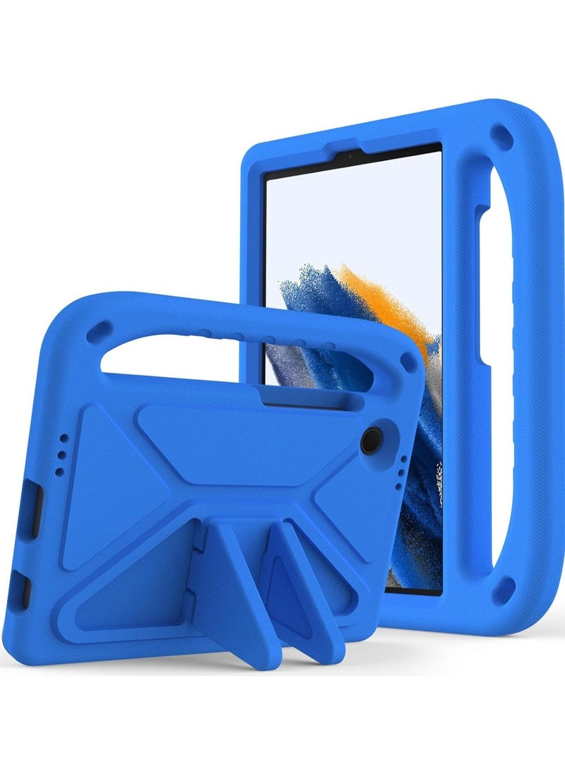 for Samsung Galaxy Tab A9（2023） SM-X110 /SM-X115 Kids Case, Lightweight EVA Kid Friendly Shockproof Protective Case,Handle Stand Heavy Duty Tablet Cover (Blue) - Image 2