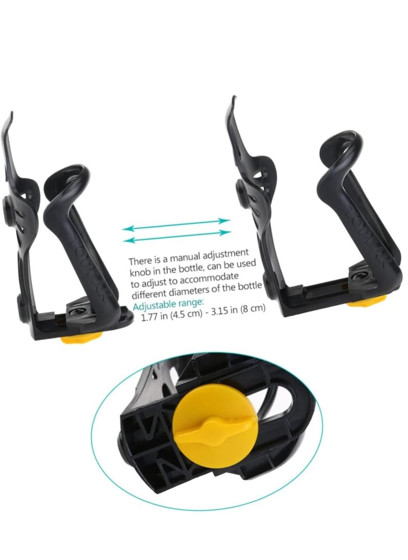 SYOSI - 4 Pcs Bicycle Bottle Cage Bottle Holder Bike Bottle Bracket Bike Water Bottle Rack Bike Holder MTB Bottle Cage Bike Bottle Rack Motorcycle Stand Bike Stand Socket Mountain Bike - Image 1