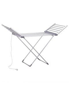 Generic Foldable Electric Heated Clothes Airer, Foldable Heated Drying Rack, Heated Clothes Airer Dryer - Wet Laundry Fast Drying Rack, Lightweight & Foldable for Easy Storage  - Image 1