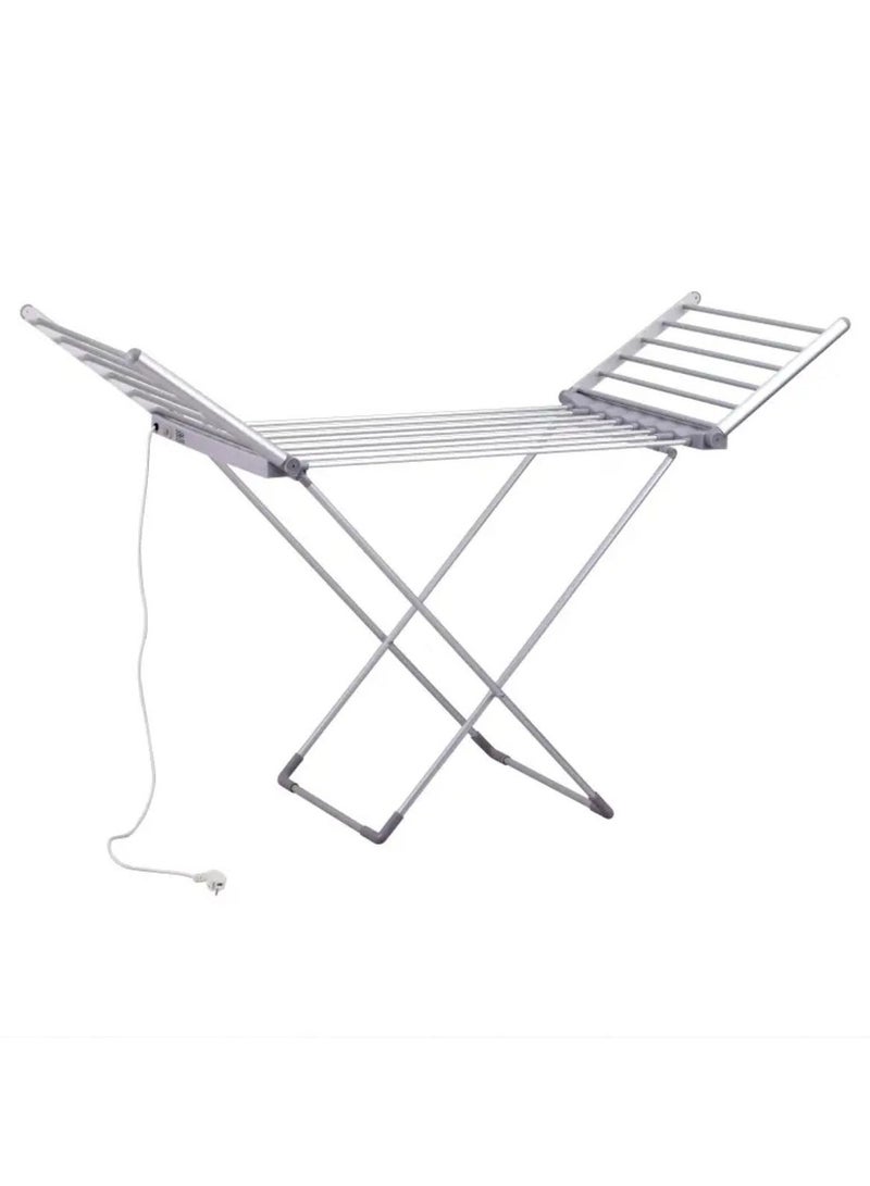 Foldable Electric Heated Clothes Airer, Foldable Heated Drying Rack, Heated Clothes Airer Dryer - Wet Laundry Fast Drying Rack, Lightweight & Foldable for Easy Storage  - Image 1