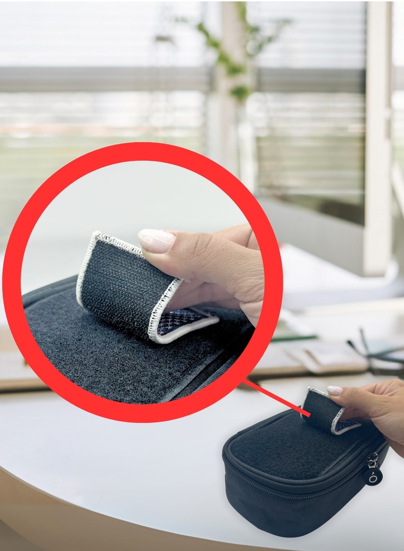 بروجكت نوماد لصاقة فيلكرو هوك Project Nomad، مجموعة تكتيكية نسائية HERS، حمالة قوة المرأة 2 للحقيبة/السترة، إكسسوارات تقنية للأطفال والكبار، لحقيبة المدرسة، لحافظة الأقلام، لحقيبة الجيم، هدية للرجال/النساء مقاس 7.7×7.2 - Image 2