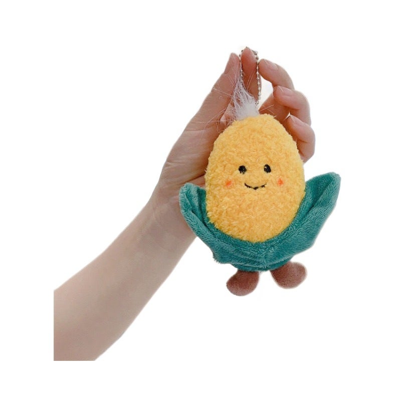 Creative Vegetable Plush Keychain Pendant - Image 5