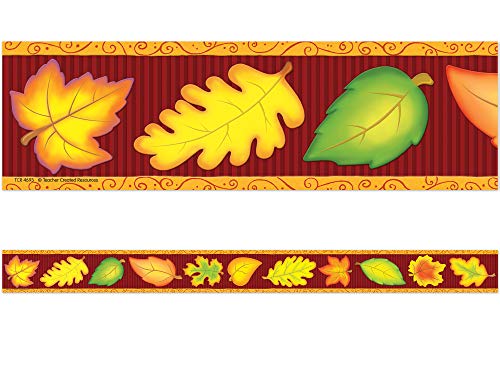 Teacher Created Resources Fall Straight Border Trim, Multi Color (4693) - Image 3