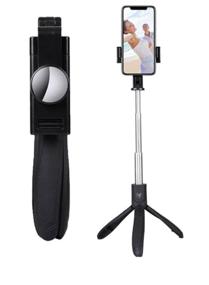 Extendable Selfie Stick Tripod With Bluetooth Remote - Image 1