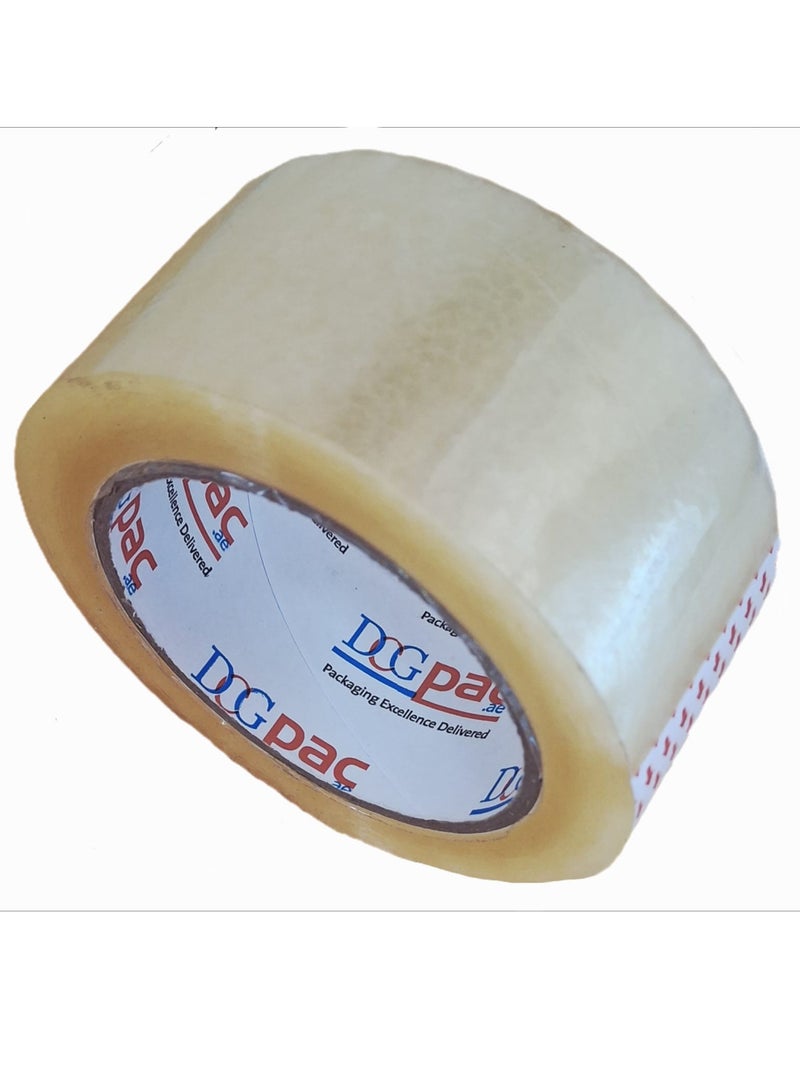ديسيجيباك شريط تغليف قوي شفاف DCGPAC للمكتب والمنزل والمدرسة وشريط تغليف الهدايا 48 ميكرون 2 بوصة × 100 ياردة 36 لفة - Image 5