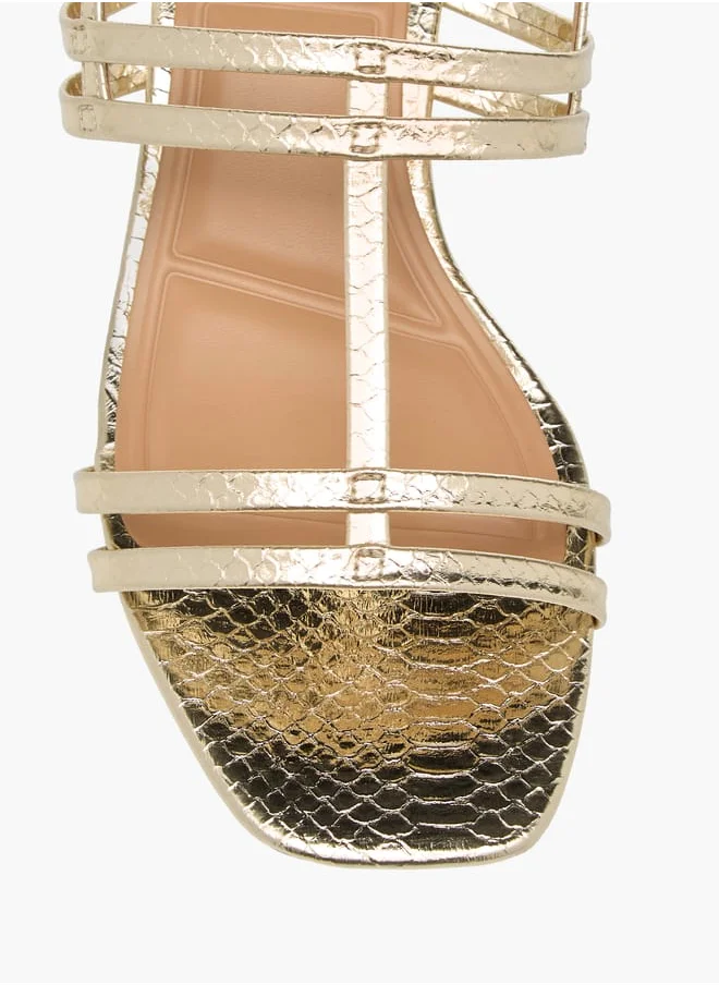Celeste Womens Textured Slingback Sandals With Block Heels Ramadan Collection