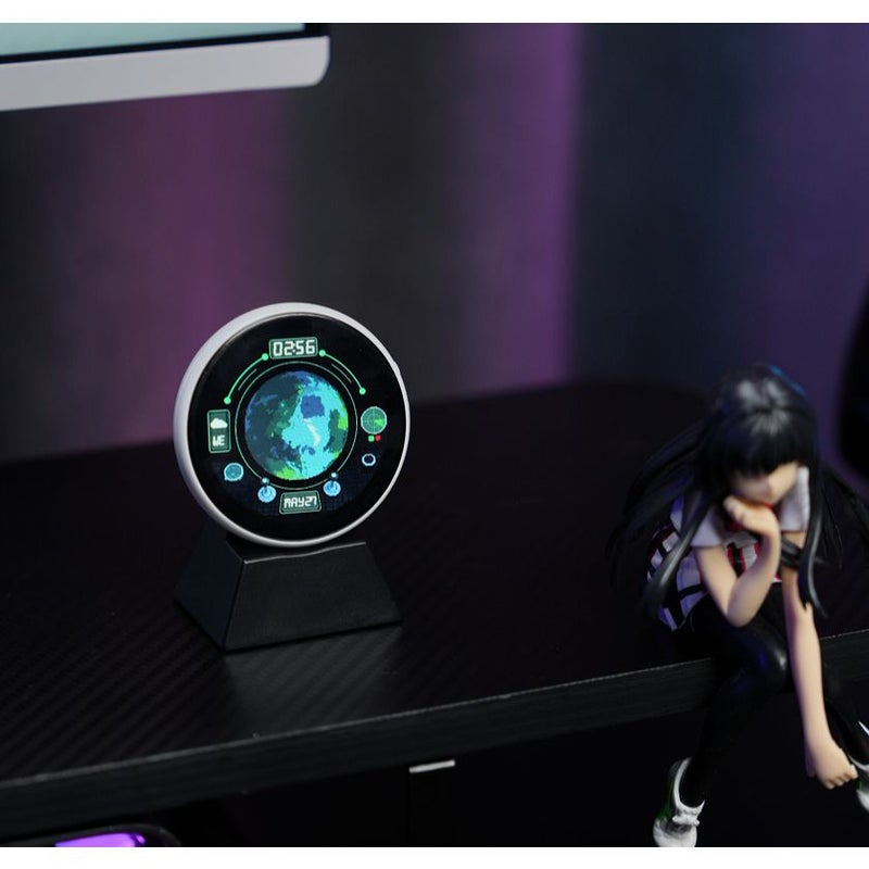 Divoom Emodo Digital Name Badge 1.8" HD Touch Screen Bluetooth RGB LED Badge - Image 3