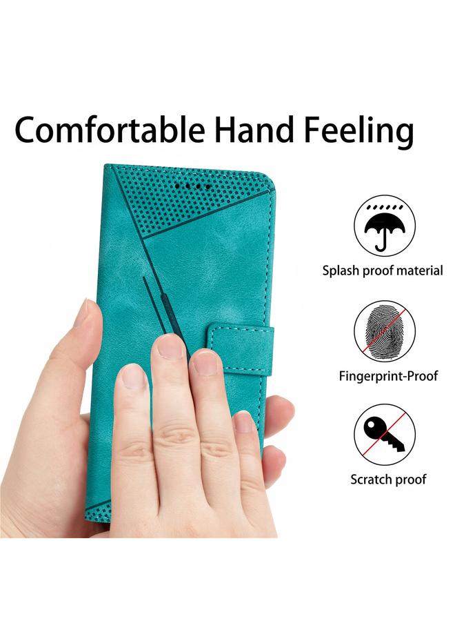 S-TOP Case For Motorola Edge 40 Dream Triangle Leather Phone Case with Lanyard - Image 5