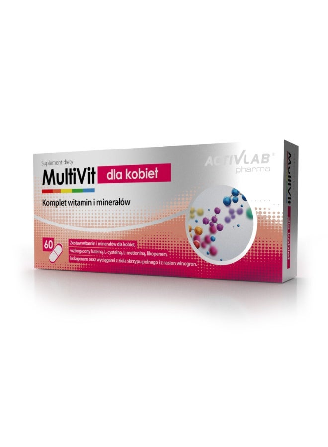 Active Lab Multivitamin Women Capsules 60’s