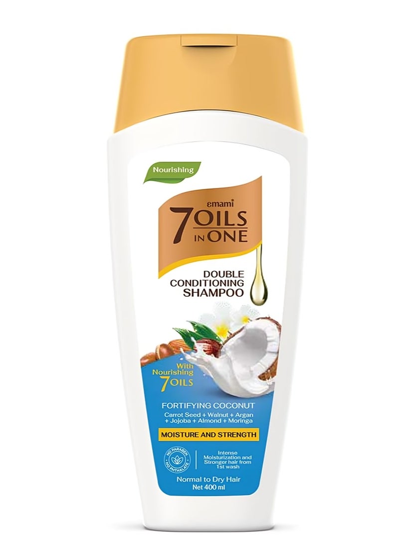 Emami 7 Oils in 1 Double Moisturizing Shampoo - Coconut 200ml