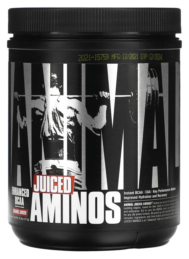 ANIMAL Juiced Aminos® Orange Juiced 13.3 oz (377 g) 