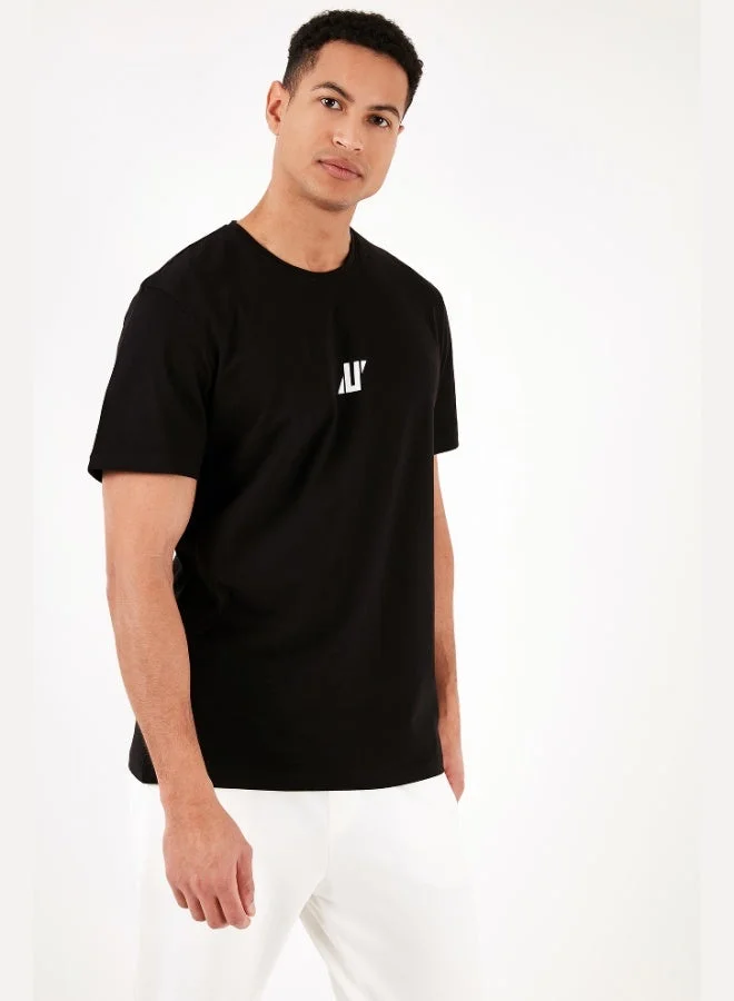 Buratti  Buratti 100% Cotton Crew Neck Regular Fit T Shirt Men's T SHIRT 5902753 for Men | Best Price UAE