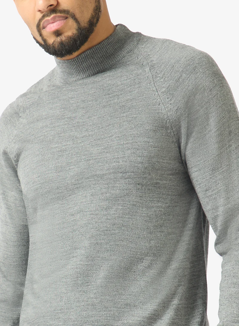 Seventy Five  Casual Turtle Neck Pullover Sweater for Men | Best Price UAE