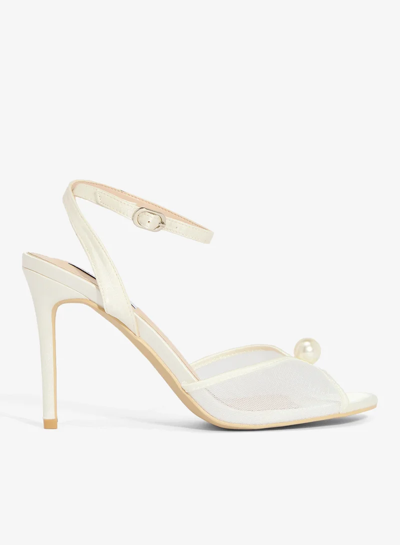 BE MINE Kyree Ankle Strap Heeled Sandals