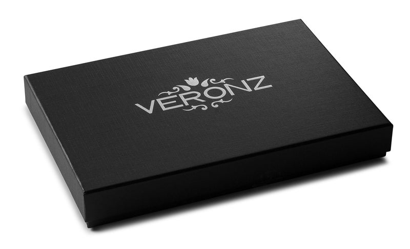 VERONZ Super Soft Luxurious Classic Cashmere Feel Winter Scarf (Black Grey Houndstooth) - Image 3