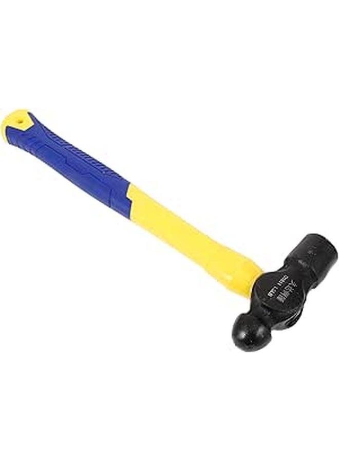 Ball Peen Hammer 1.5lb with Plastic Grip Multi Use Carpenter Tool for Woodworking - Image 1
