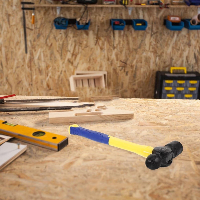 Ball Peen Hammer 1.5lb with Plastic Grip Multi Use Carpenter Tool for Woodworking - Image 5
